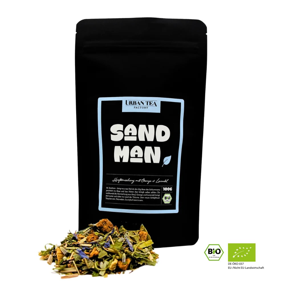 Sandman - Bio Rooibosteemischung mit Orange & Lavendel - 100g