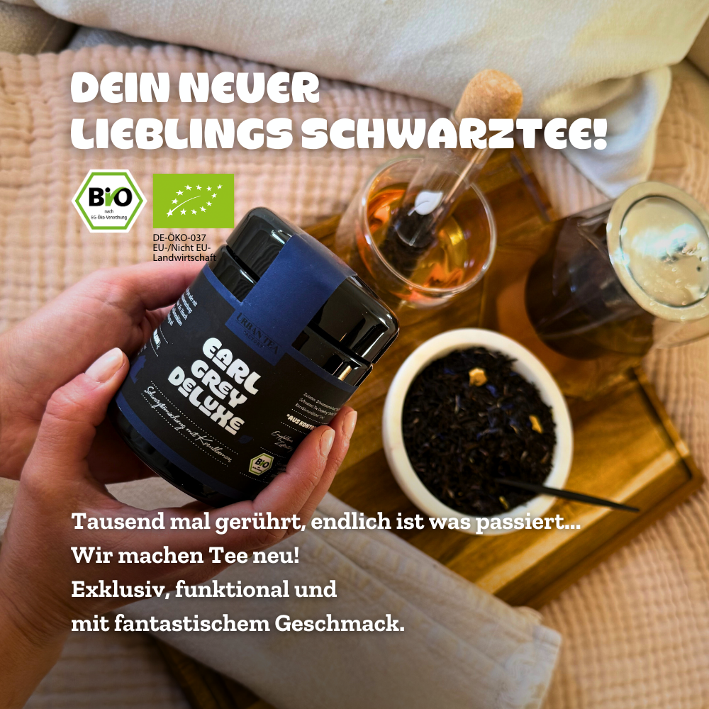 Earl Grey Deluxe Schwarzteemischung mit Kornblumen- 50g - Bio
