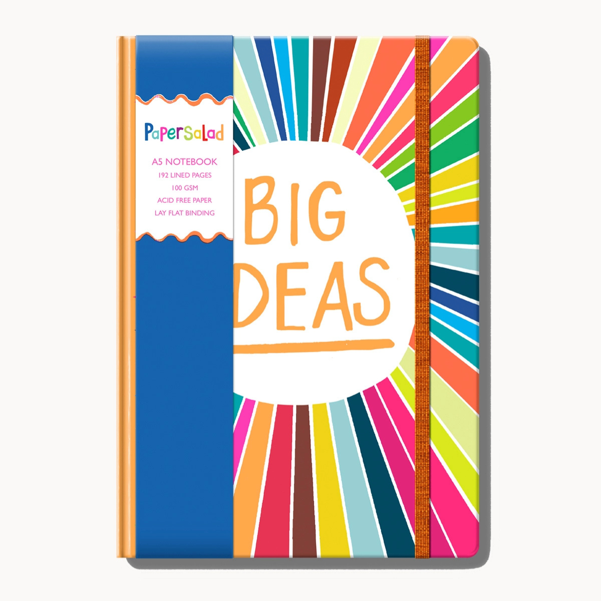 Paper Salad Notizbuch A5 „Big Ideas" – 192 Seiten, Softcover