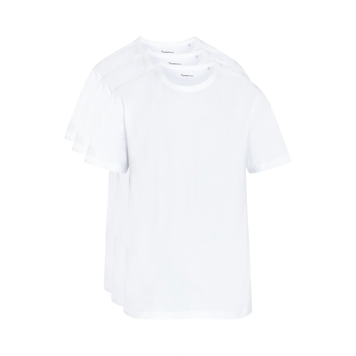 3er-Pack T-Shirts mit Rundhals