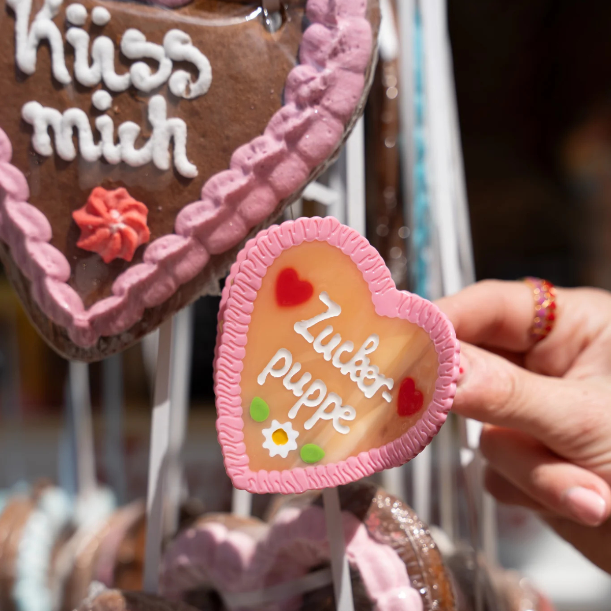 Haarklammer Zuckerpuppe