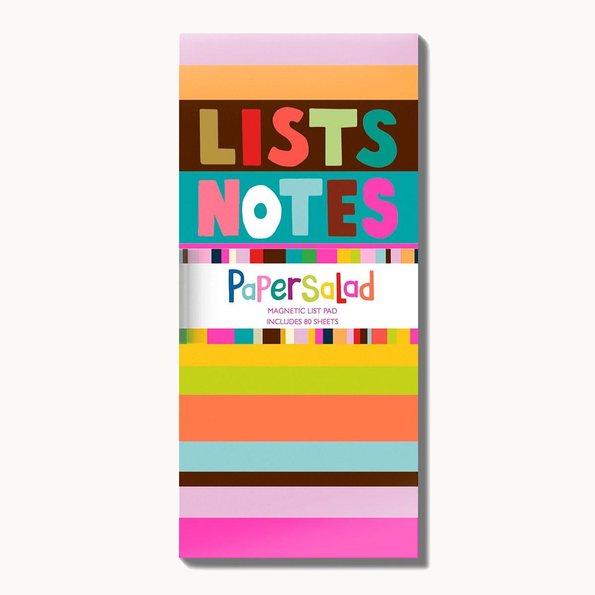 Paper Salad Notizblock magnetisch „Lists & Notes" – 80 Blatt