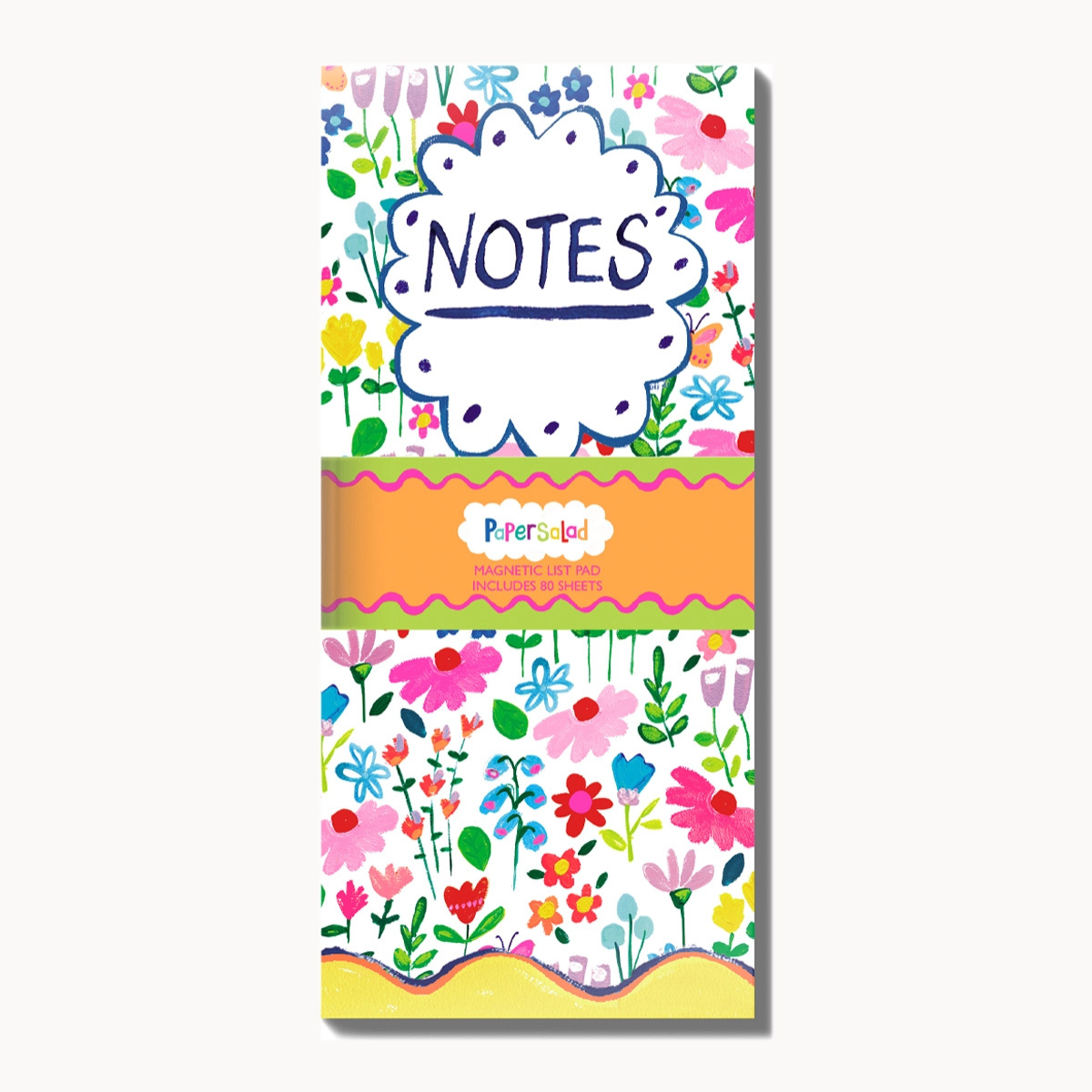 Paper Salad Notizblock magnetisch, 80 Blatt