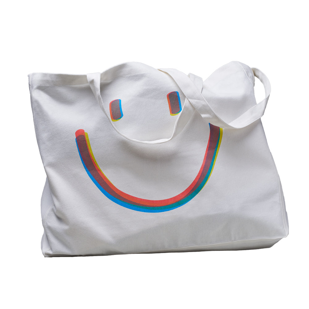 Organic cotton bag - keep smiling