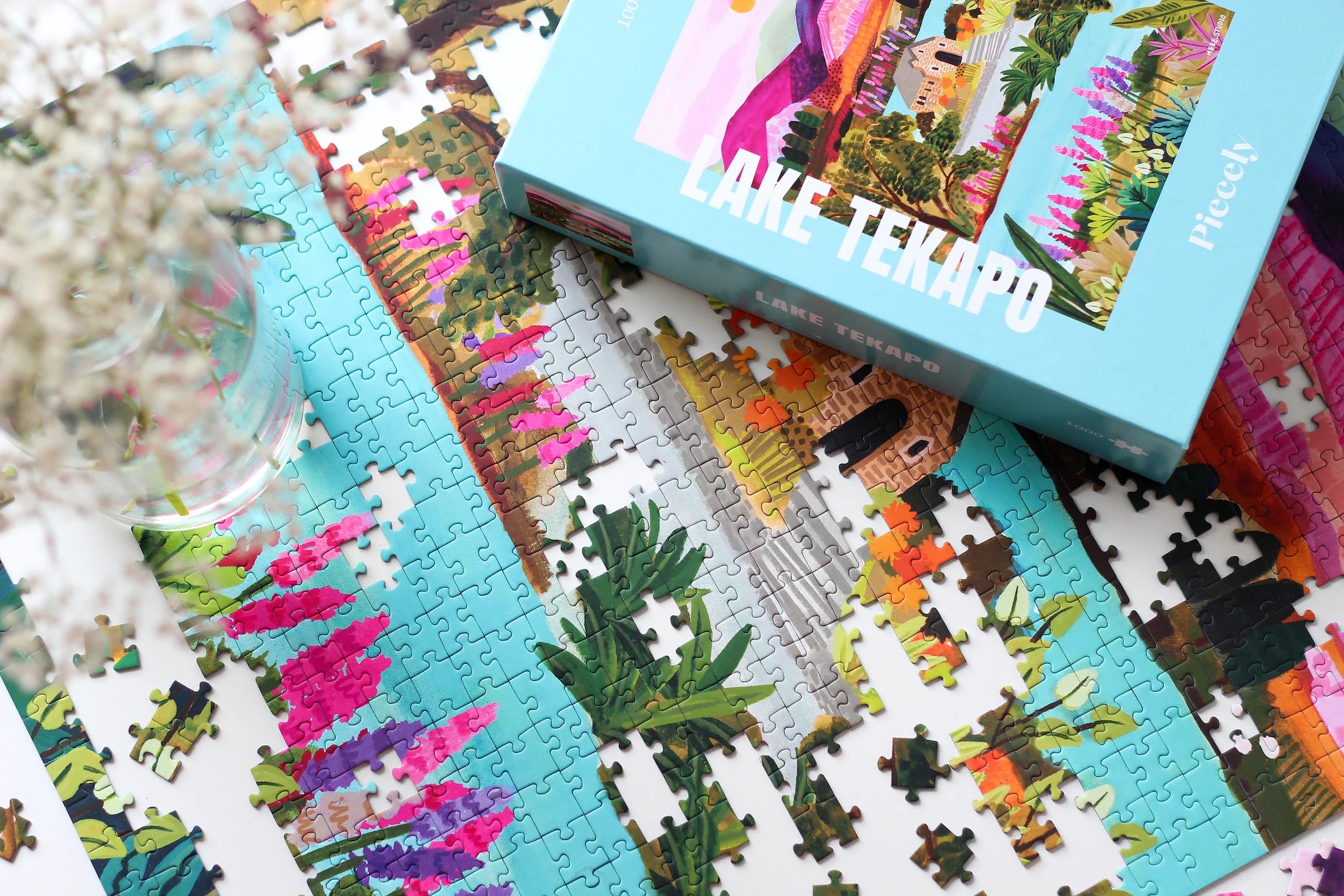 Piecely Lake Tekapo Puzzle, 1000 Teile