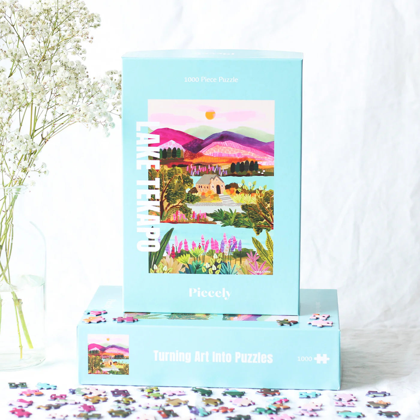 Piecely Lake Tekapo Puzzle, 1000 Teile