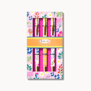 Paper Salad Kugelschreiber 3er Set – Blumen-Box