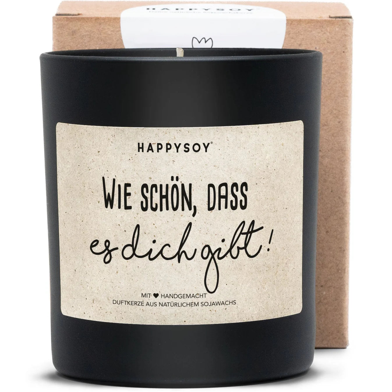Duftkerze - Wie schön, dass es dich gibt