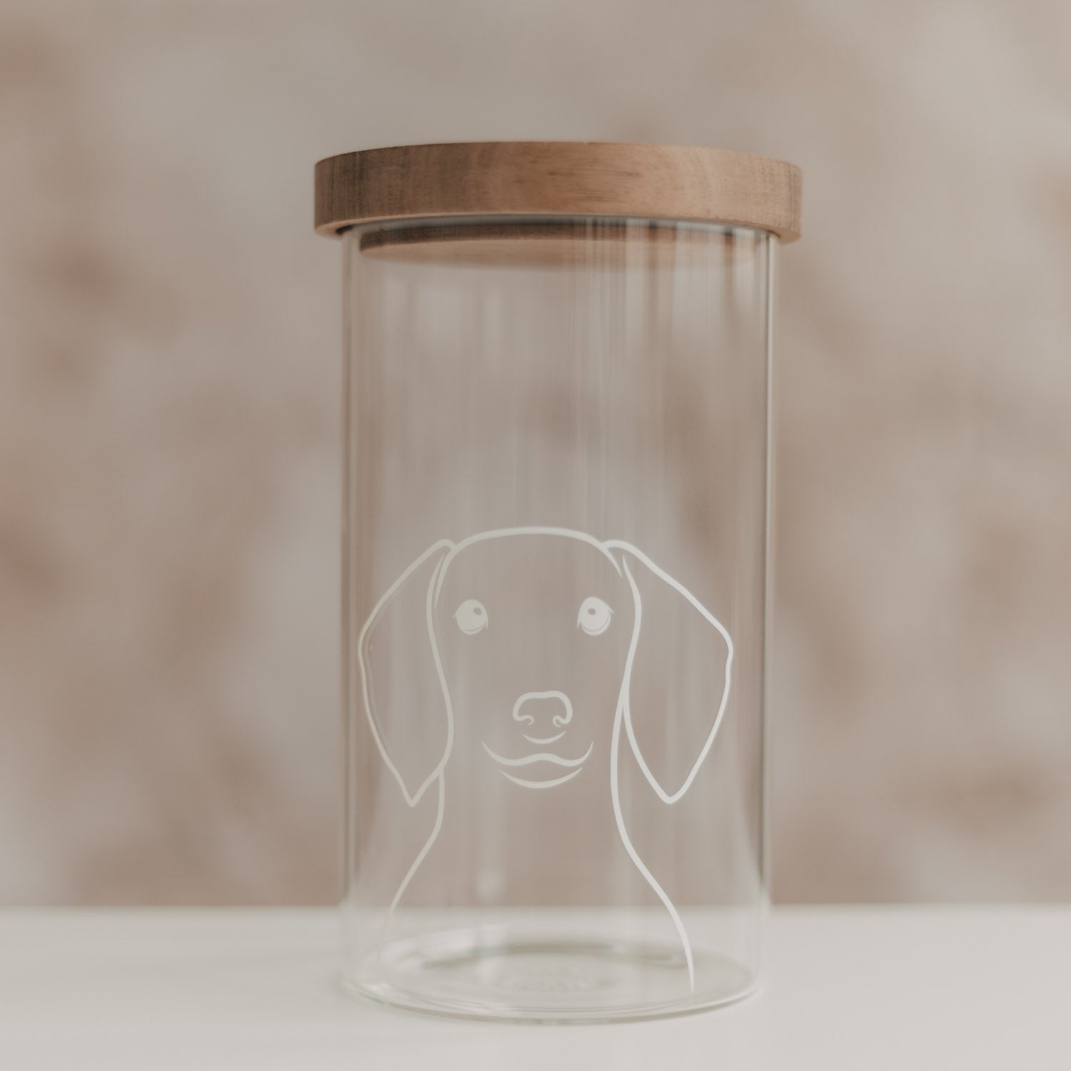 Vorratsglas Hund