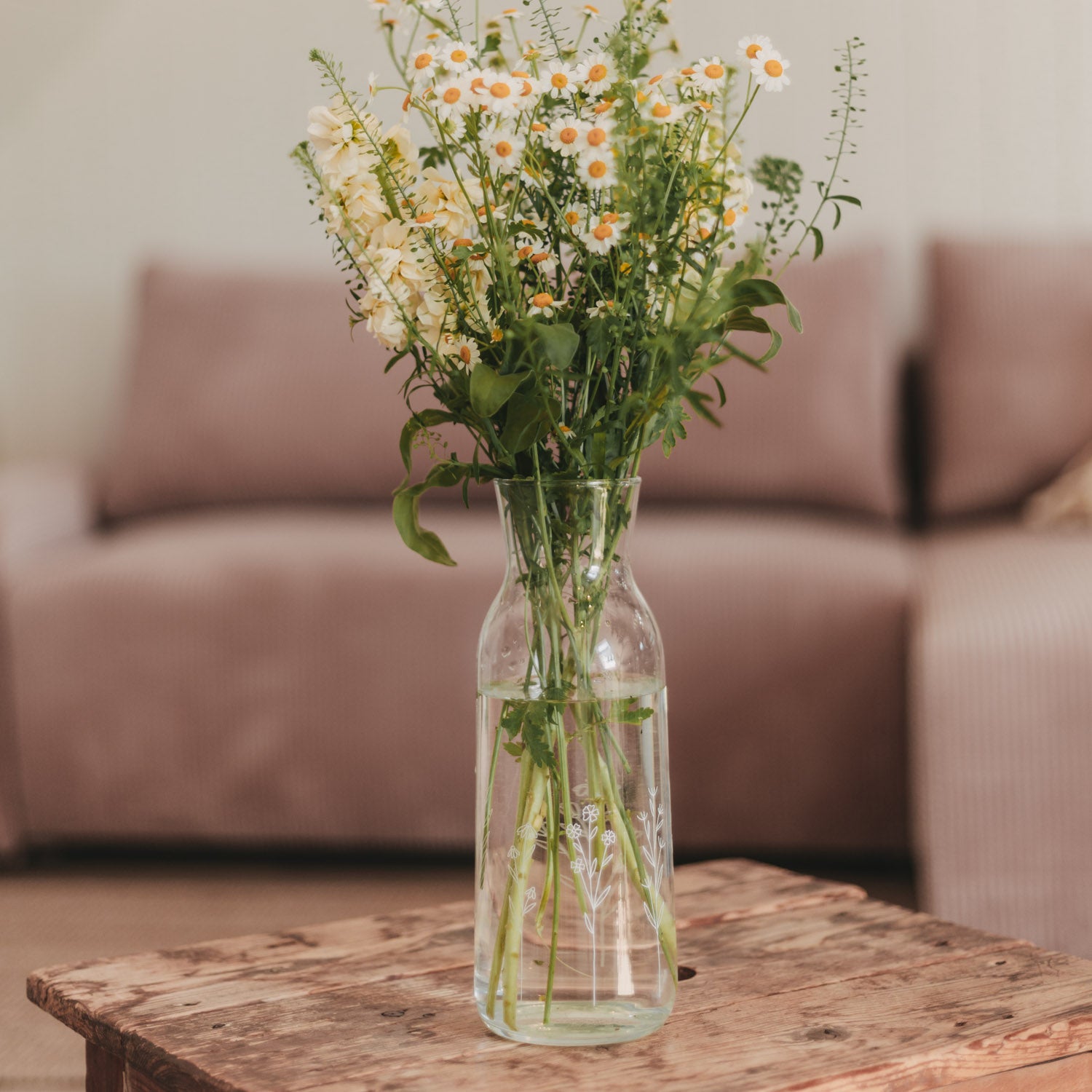 Karaffe Blumenwiese