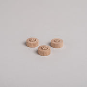 Smiley Holzmagnet 3er Set