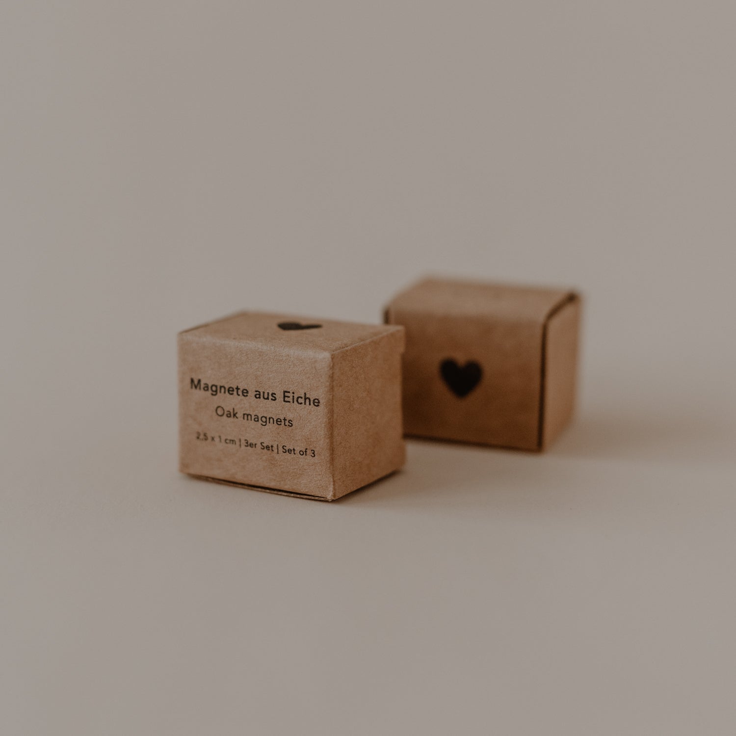 Smiley Holzmagnet 3er Set