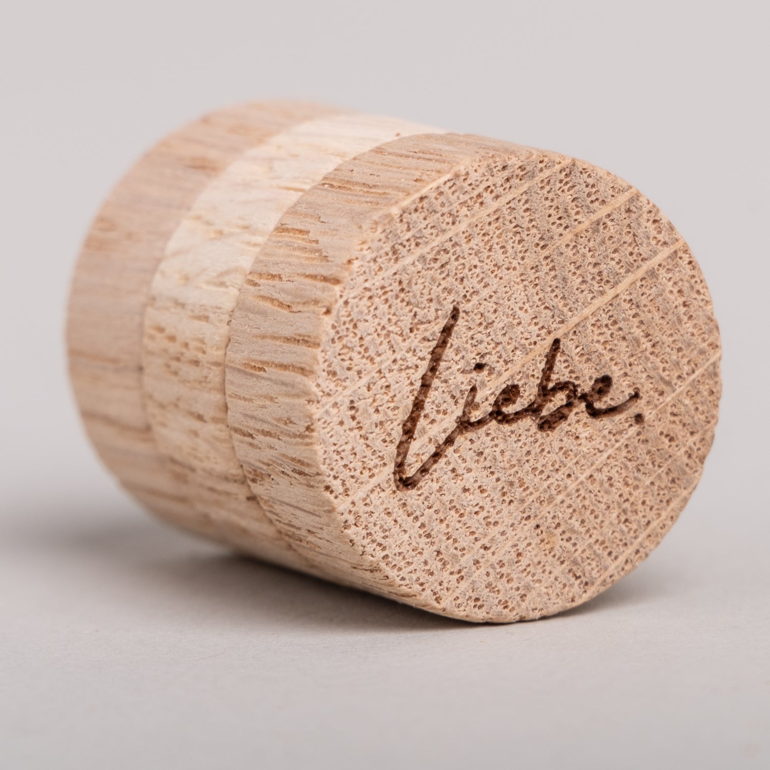 Lebe Liebe Lache Holzmagnet 3er Set