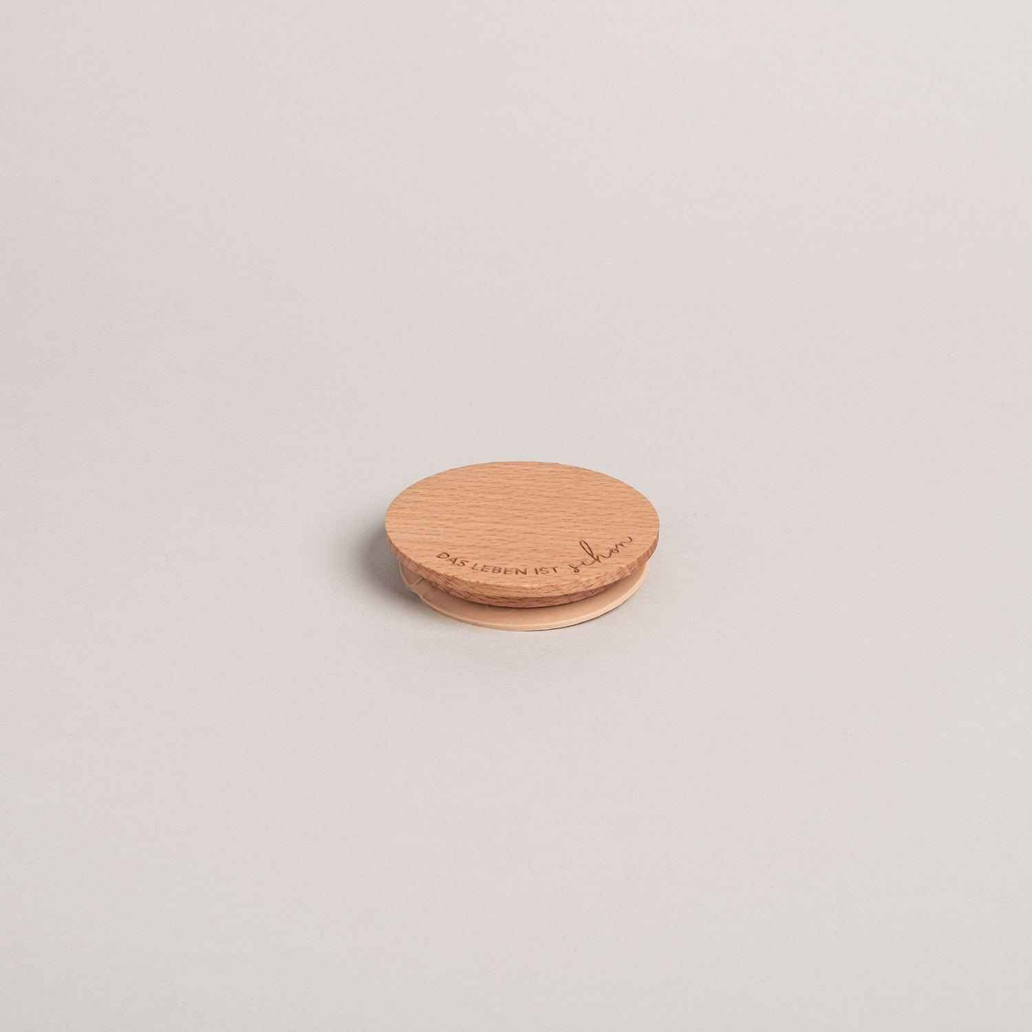 Deckel Das Leben ist schön für Karaffe