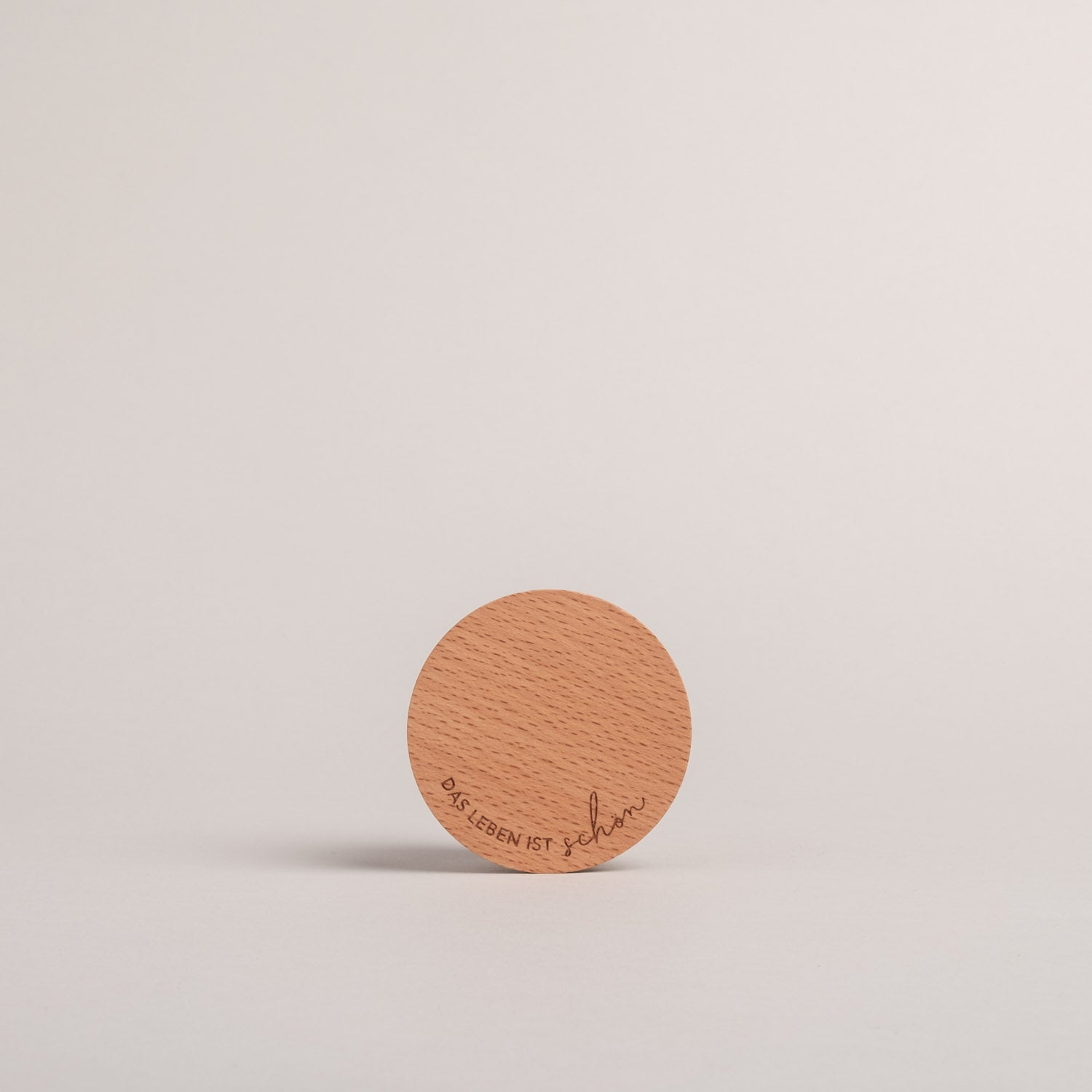 Deckel Das Leben ist schön für Karaffe