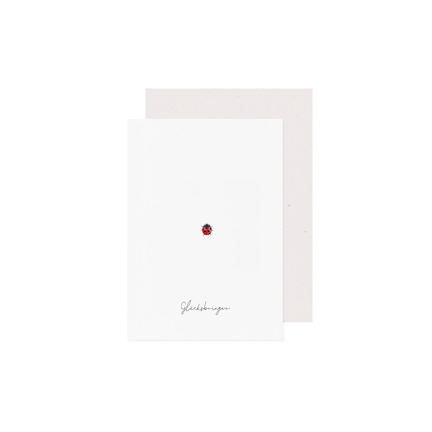 Klappkarte Ladybug