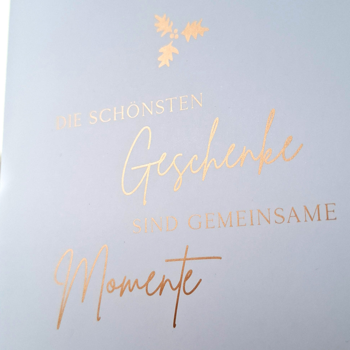 Klappkarte Die schönsten Geschenke - Umschlag Rosa
