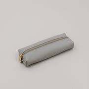 Federtasche Herz grau