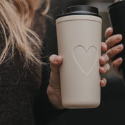 To go Becher Herz