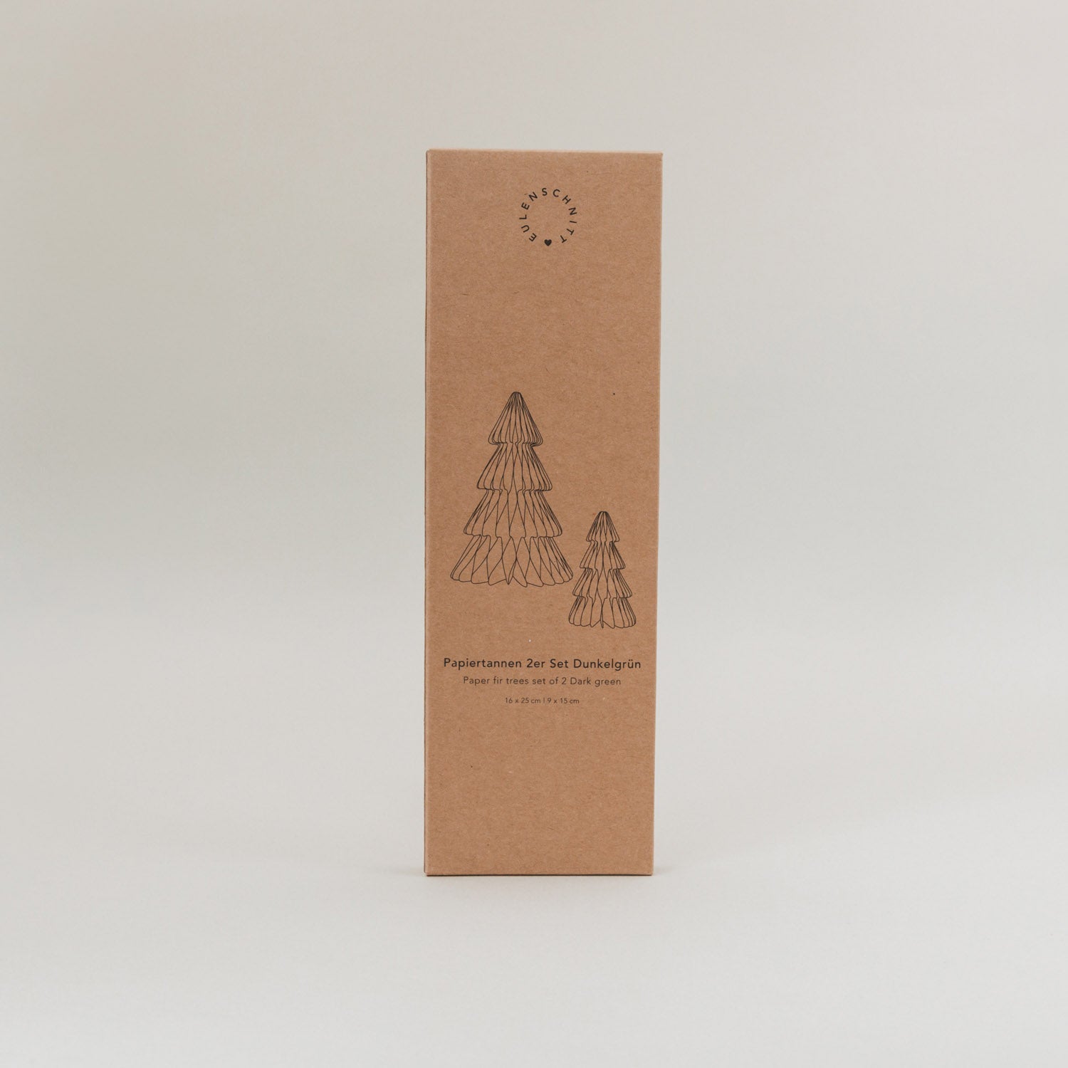 Papiertanne 2er Set