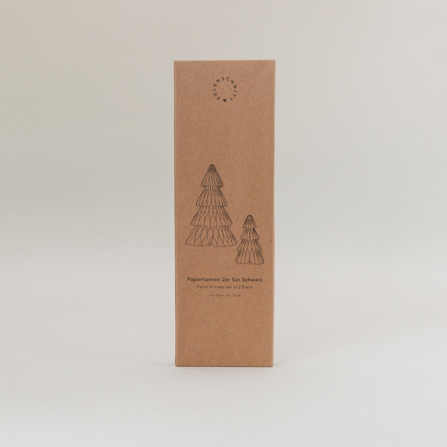 Papiertanne 2er Set
