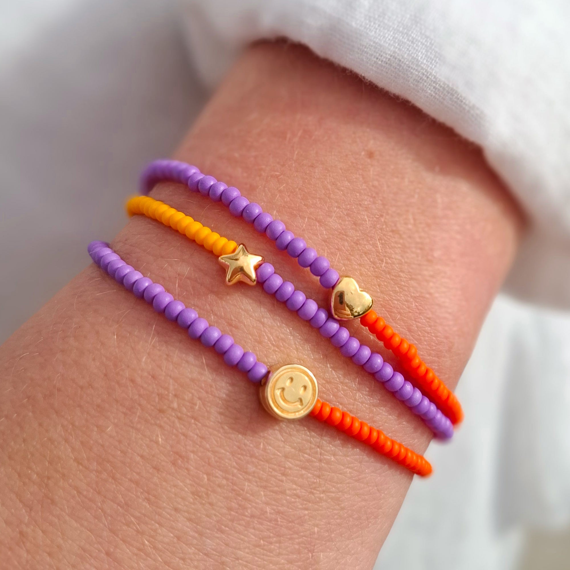 DIY Perlenset Happy Mix für Armbänder & Ringe