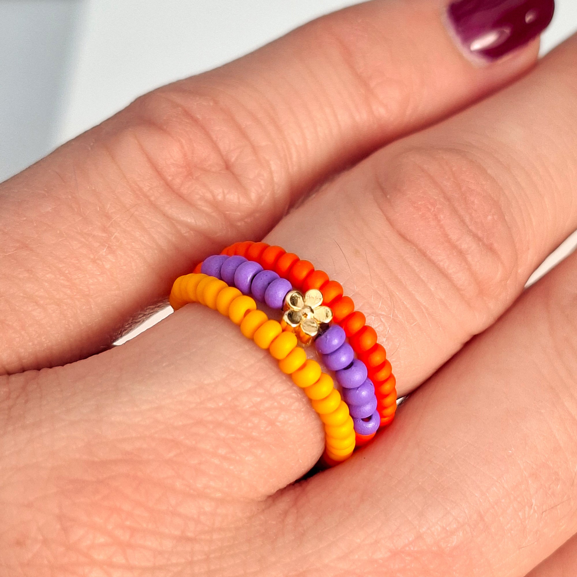 DIY Perlenset Happy Mix für Armbänder & Ringe