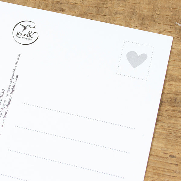 Postkarte L(I)EBE