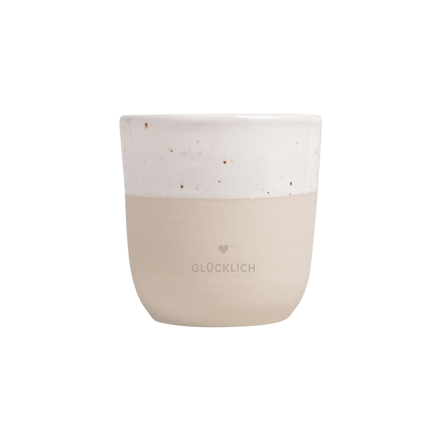 Becher Glücklich