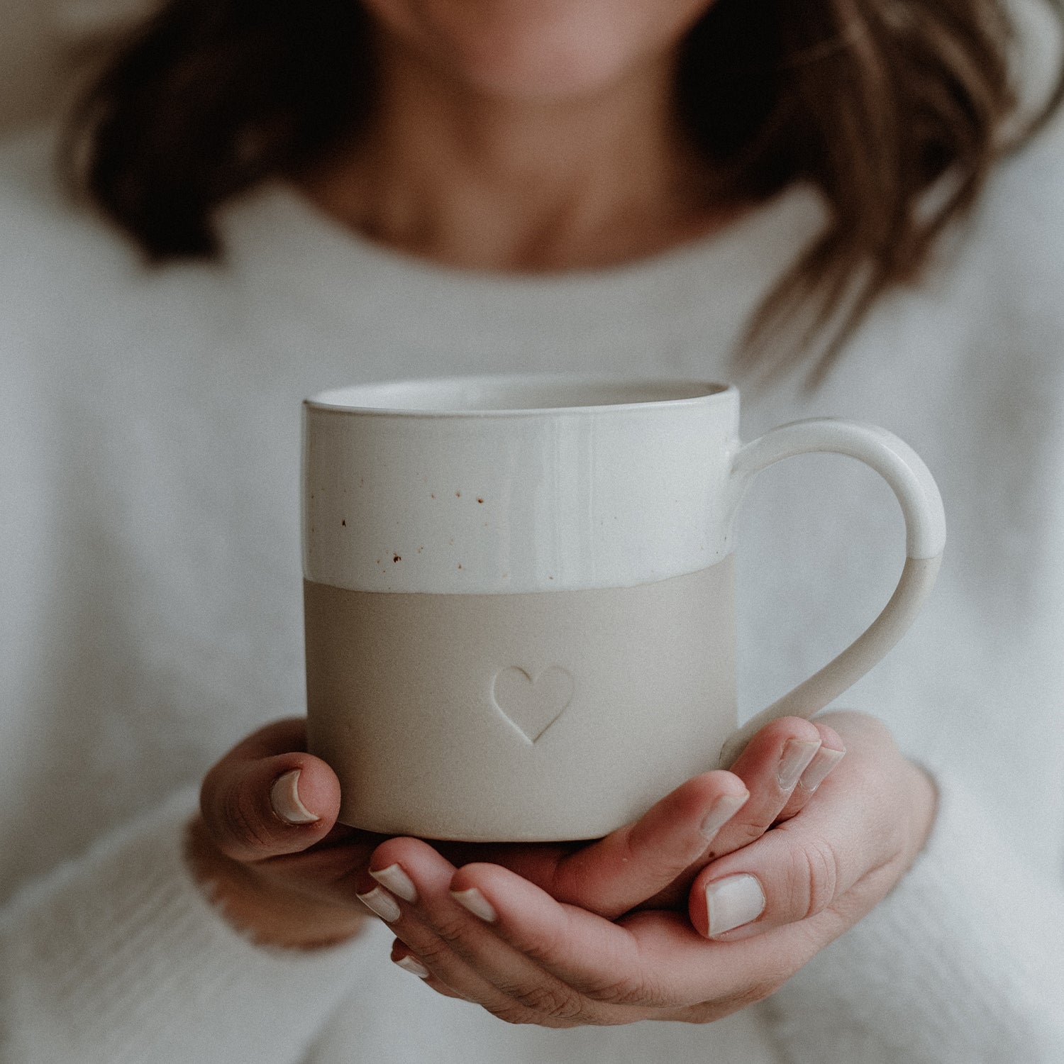 Große Tasse mit Herz