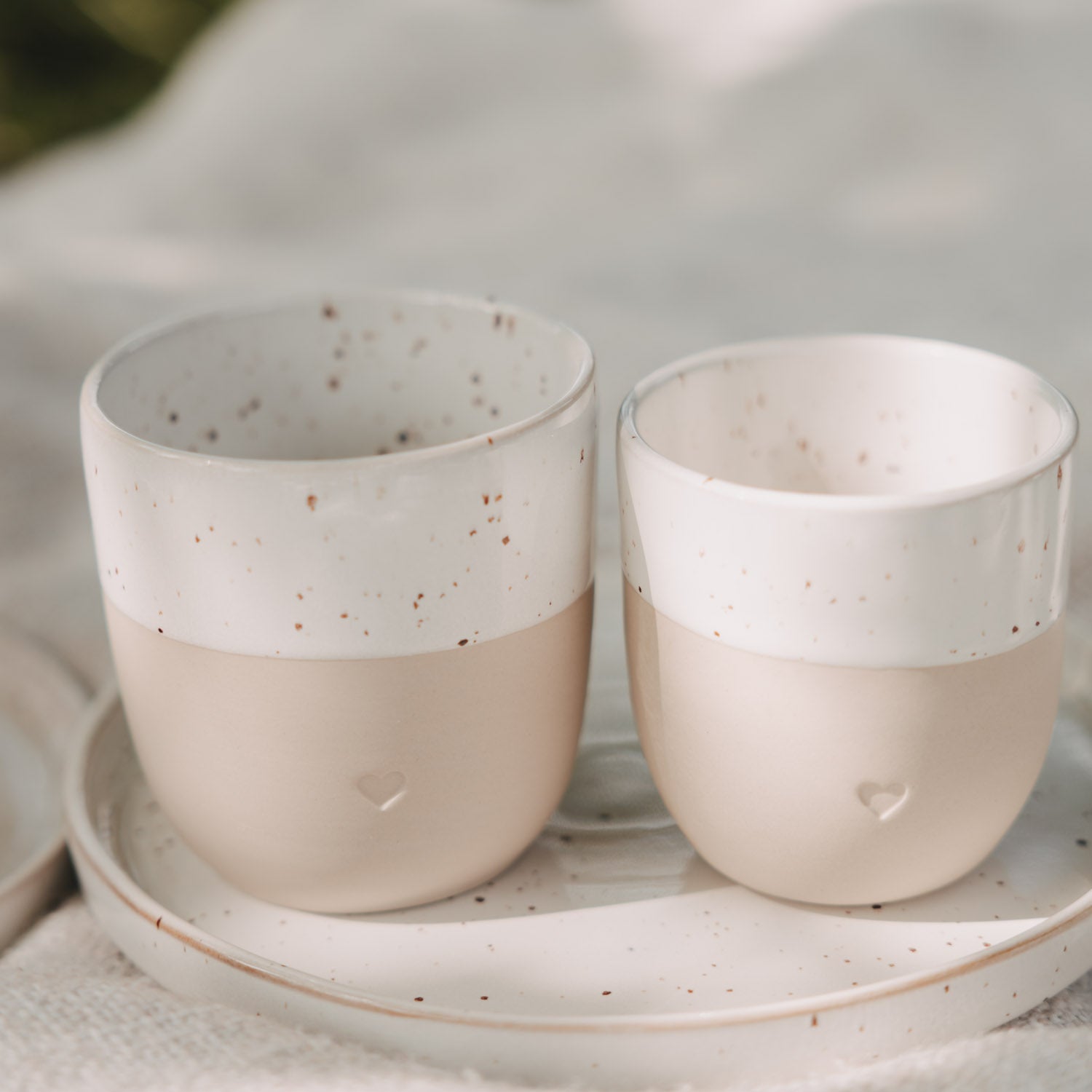Kleiner Becher Herz