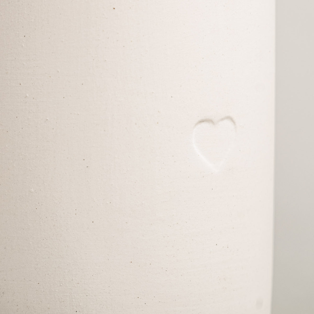 Vase Herz mittel