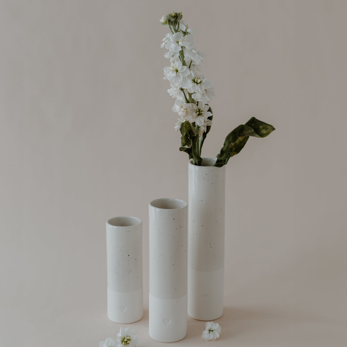 Vase Herz mittel