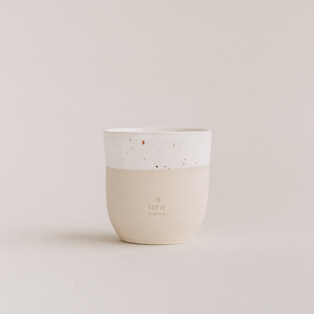 Becher Let it snow