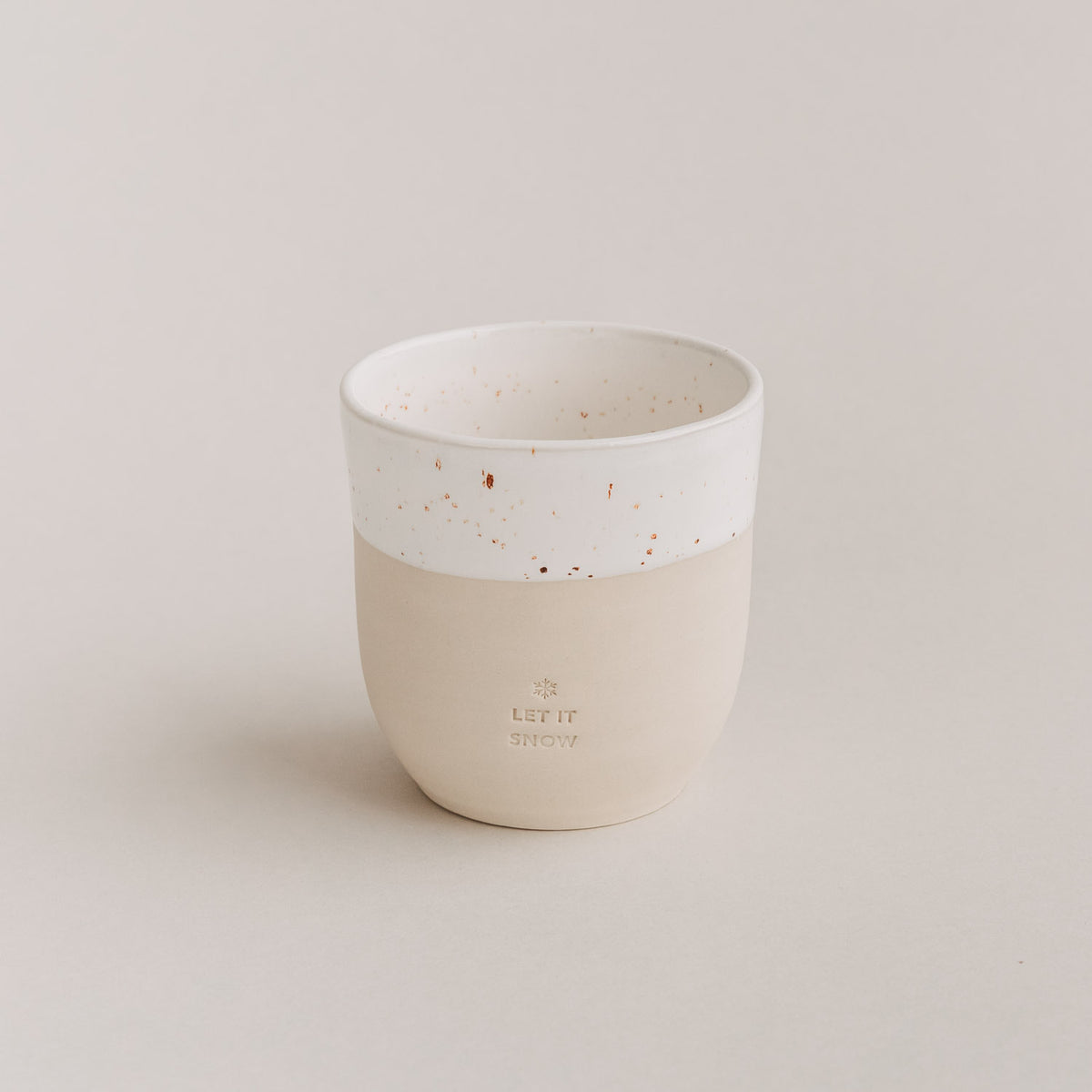 Becher Let it snow