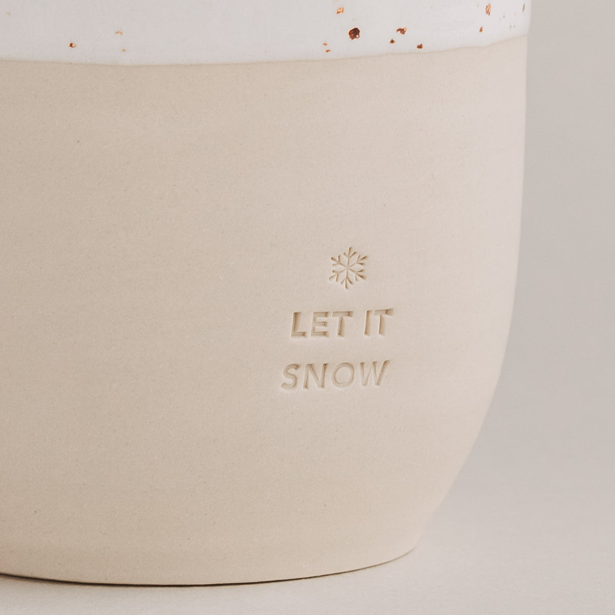 Becher Let it snow