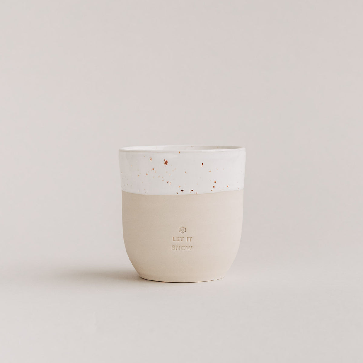 Becher Let it snow