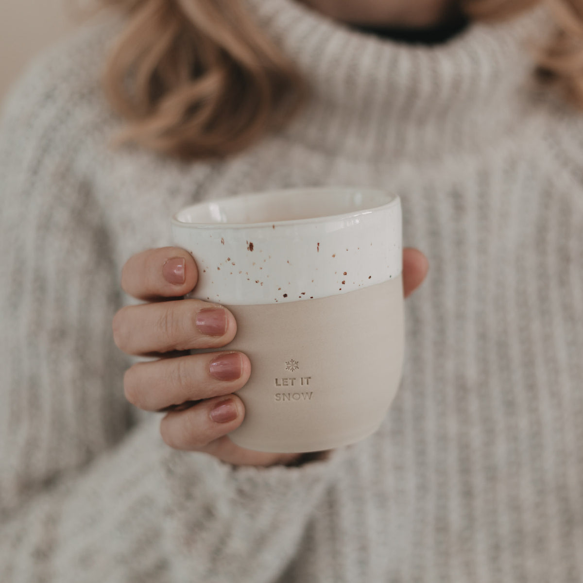 Becher Let it snow