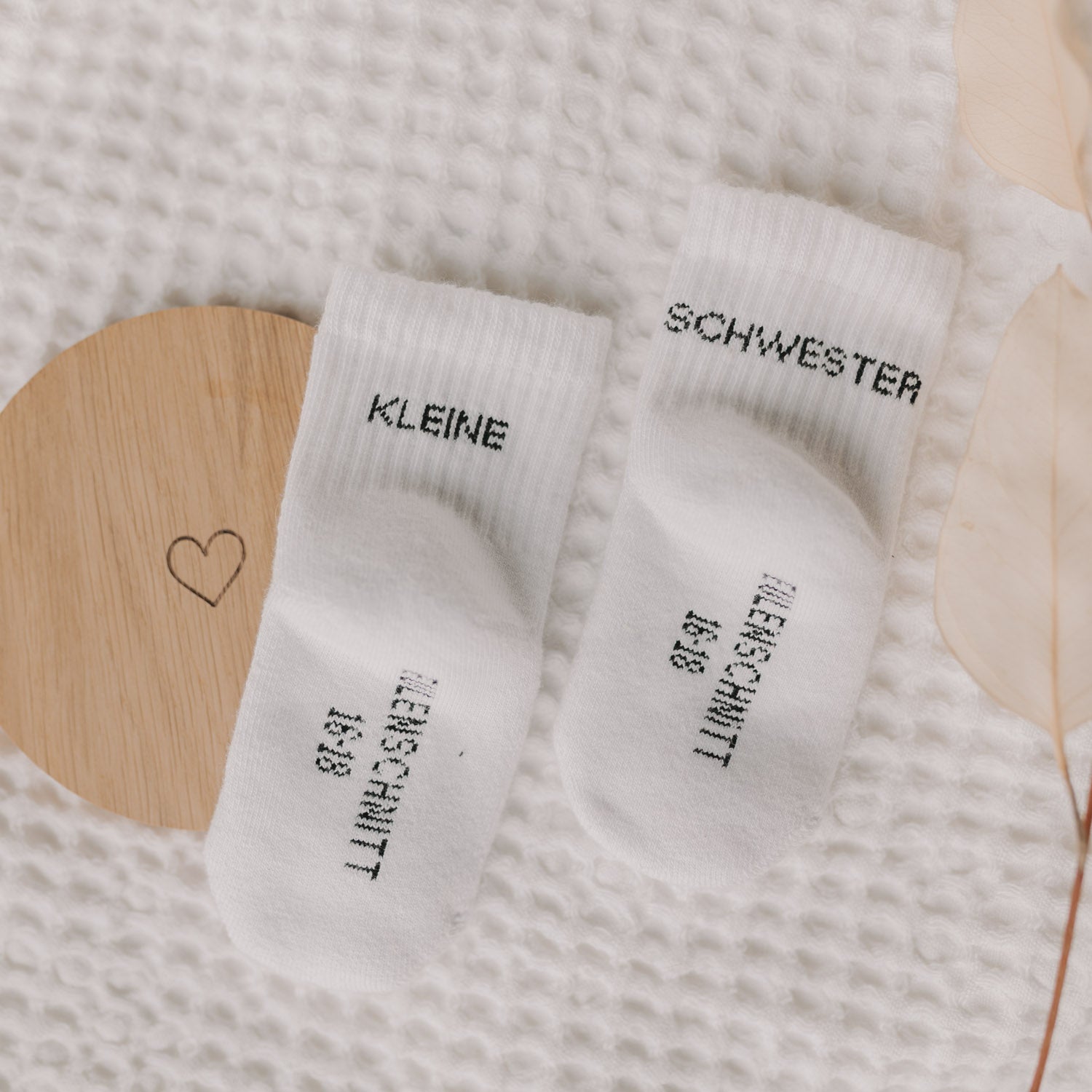 Babysocken Kleine Schwester