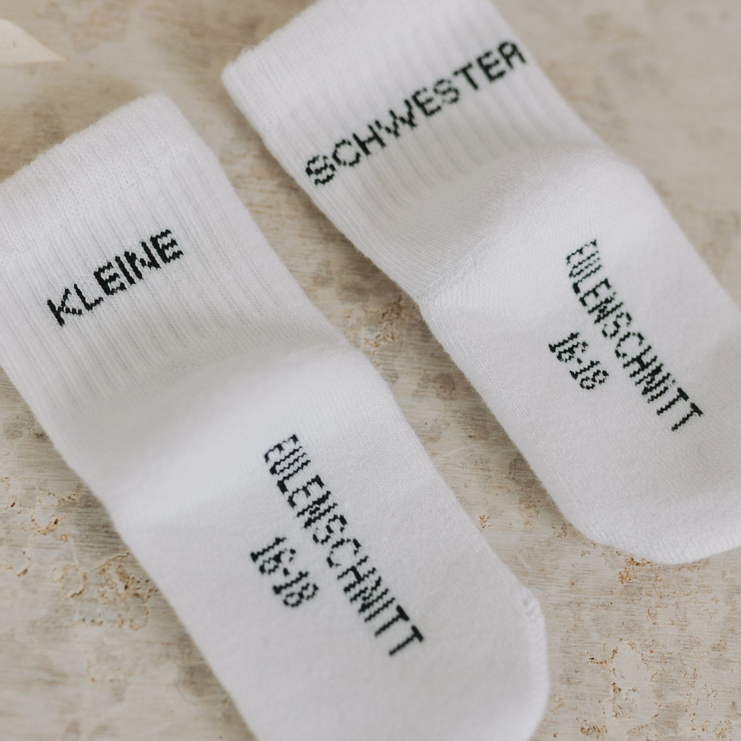 Babysocken Kleine Schwester