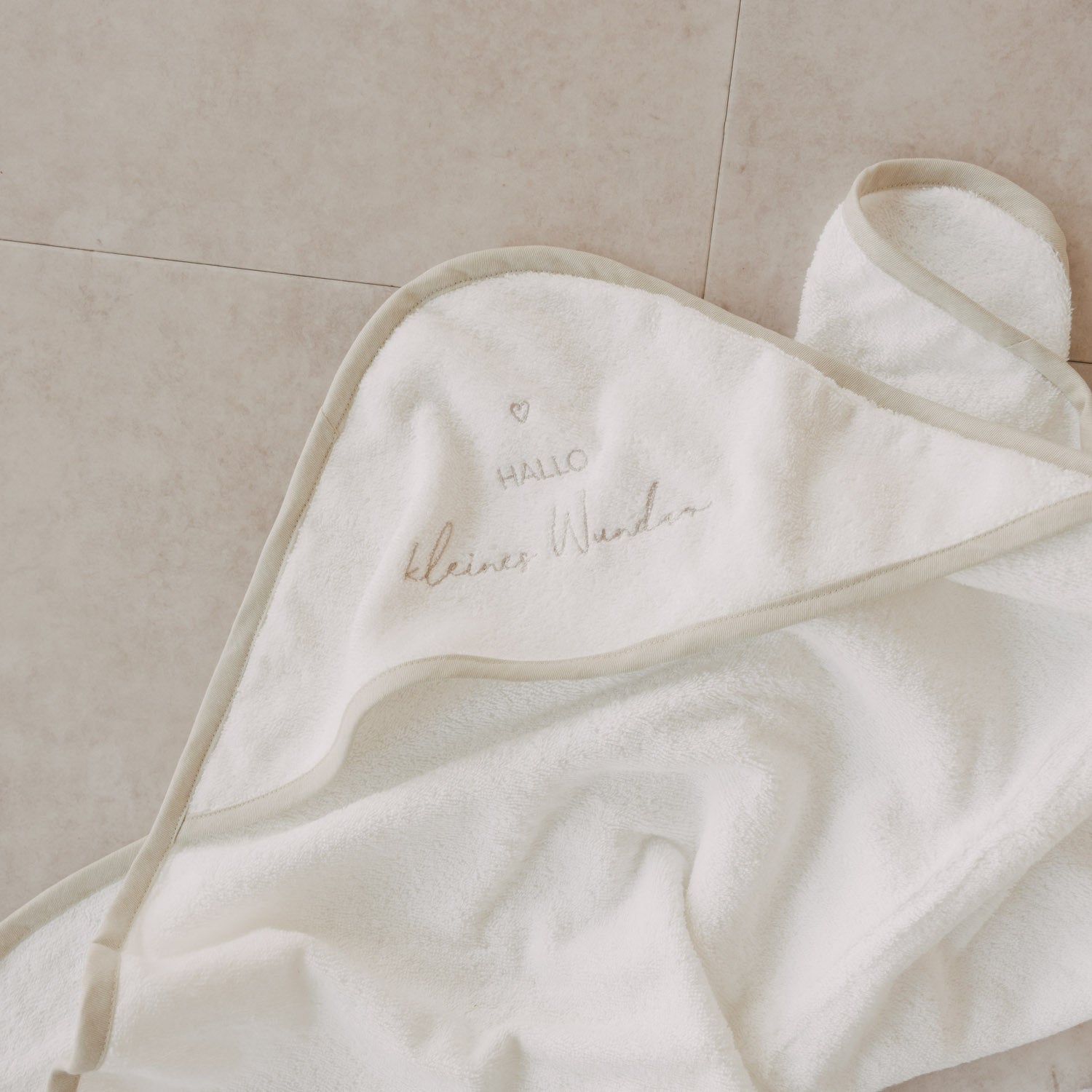 Handtuch mit Kapuze Kleines Wunder