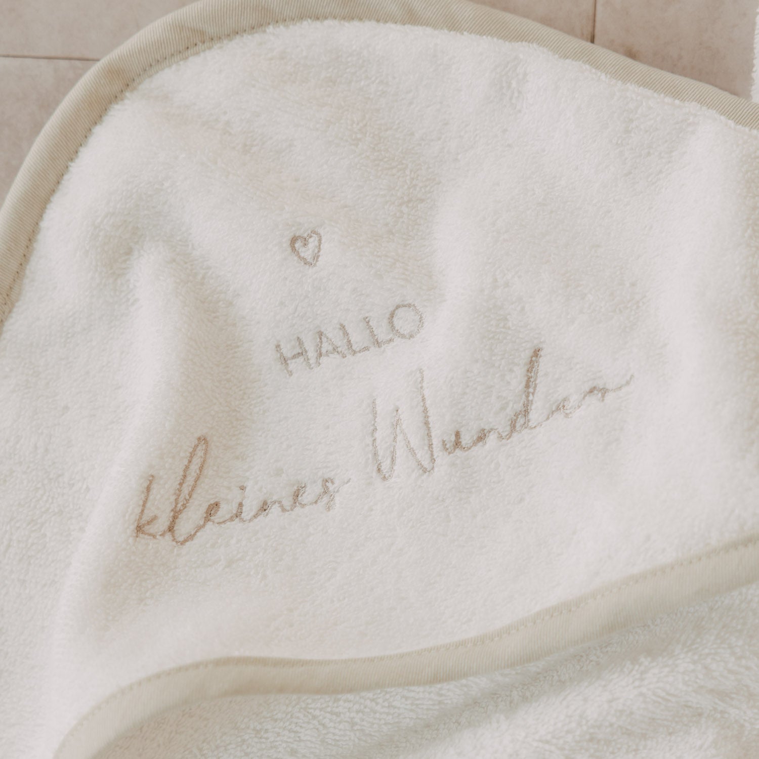 Handtuch mit Kapuze Kleines Wunder