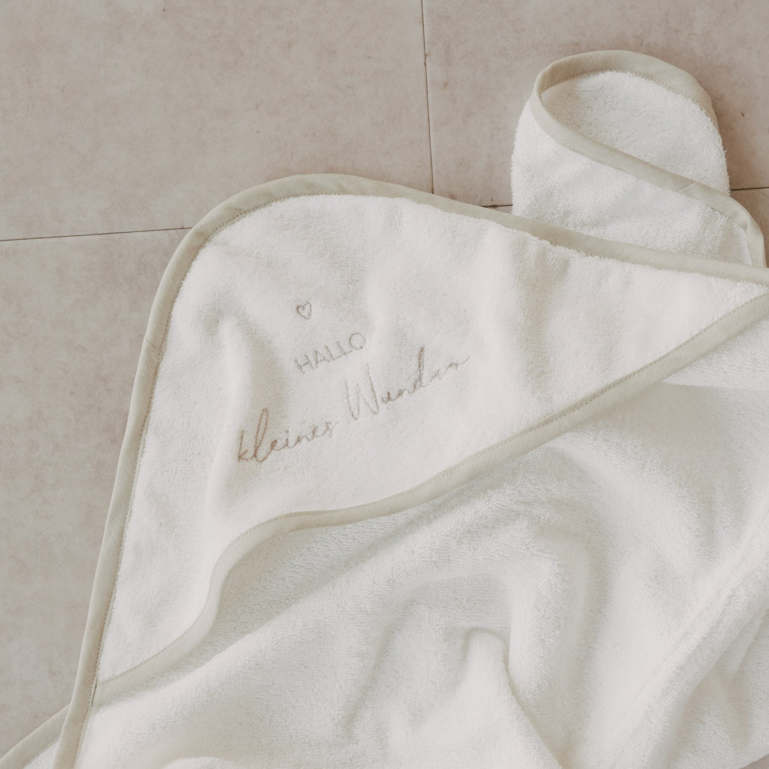 Handtuch mit Kapuze Kleines Wunder