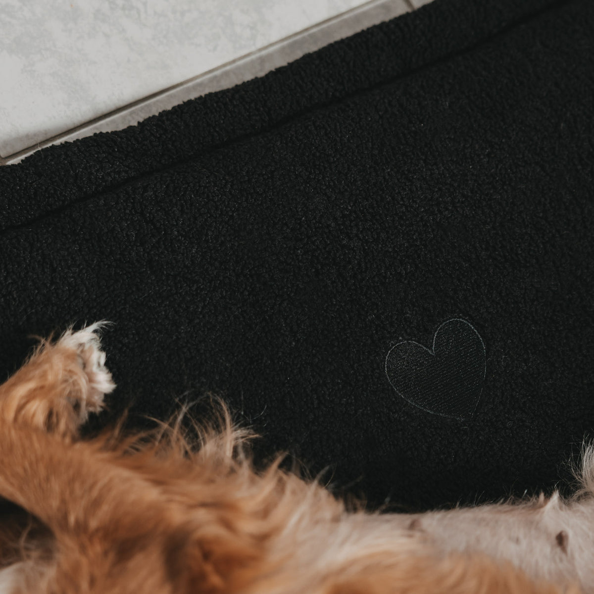 Hundedecke schwarz S