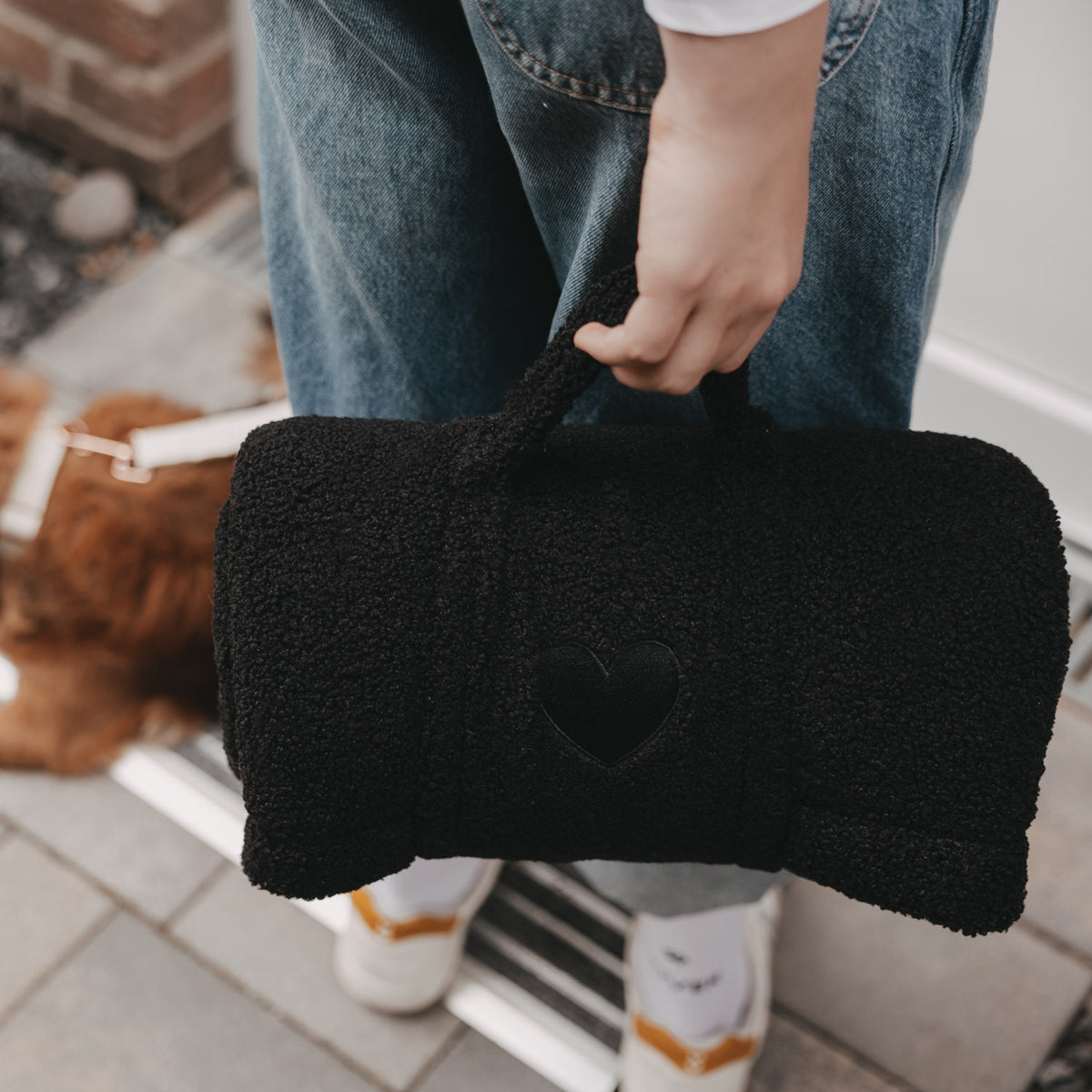 Hundedecke schwarz M