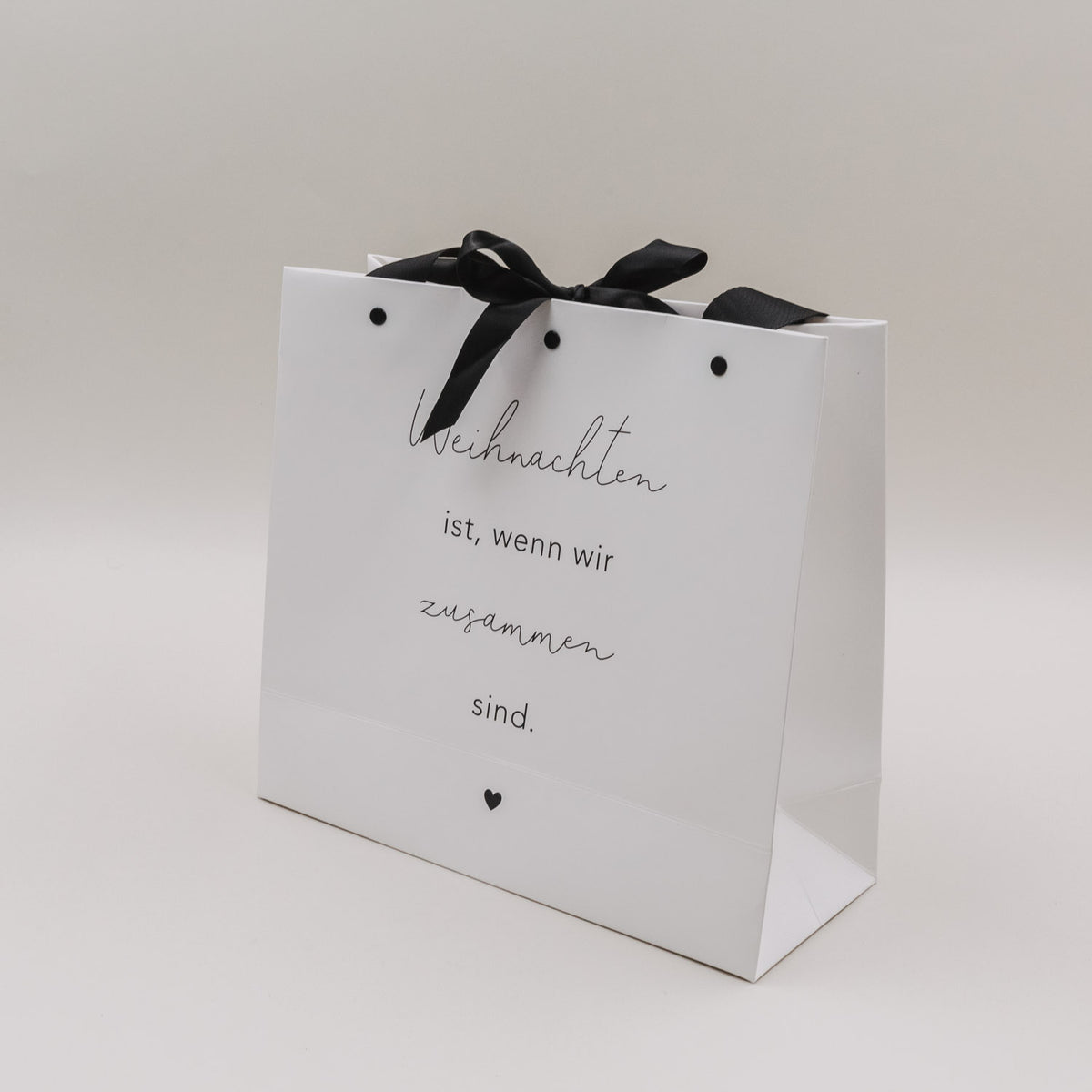 Geschenktüte Weihnachten ist - Medium