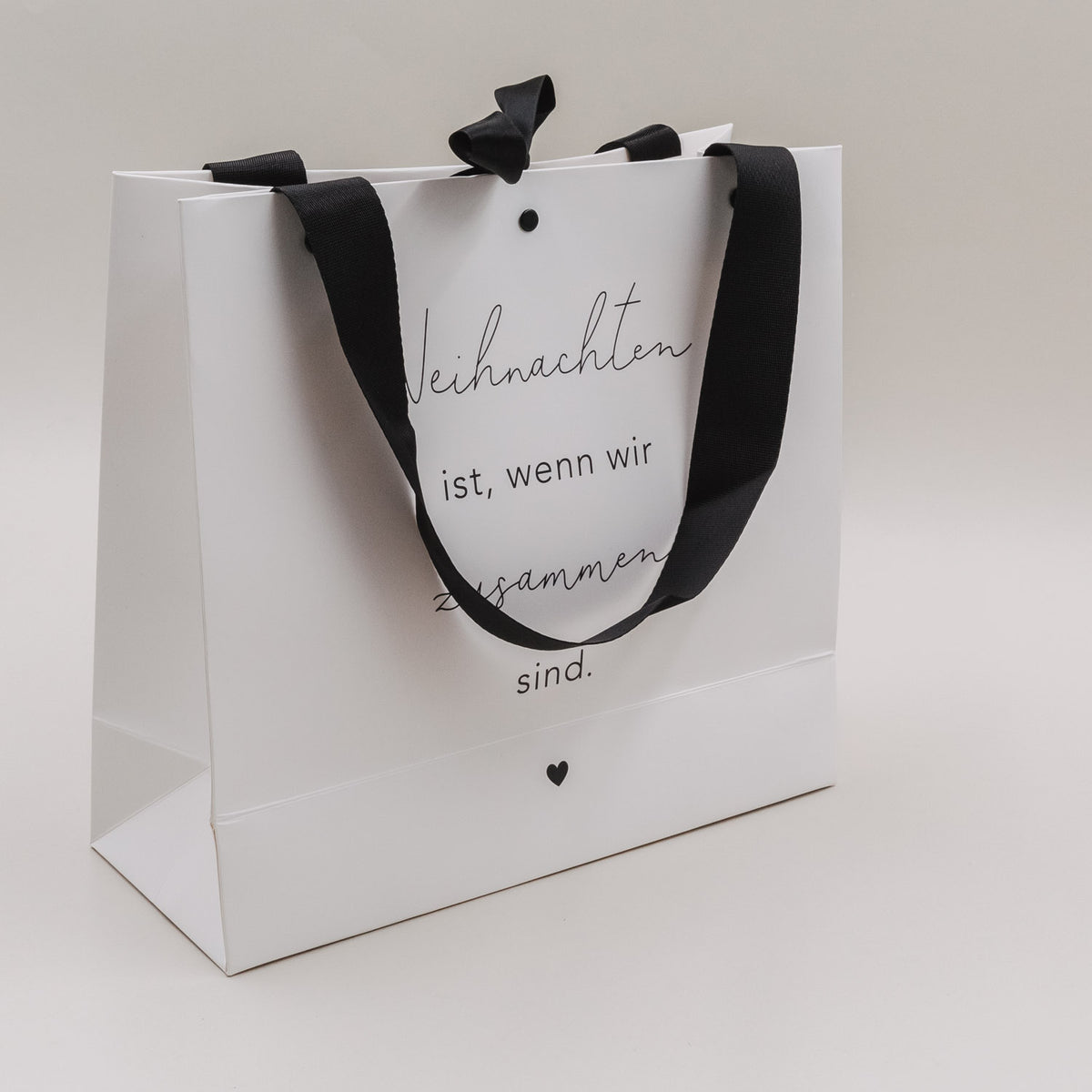 Geschenktüte Weihnachten ist - Medium