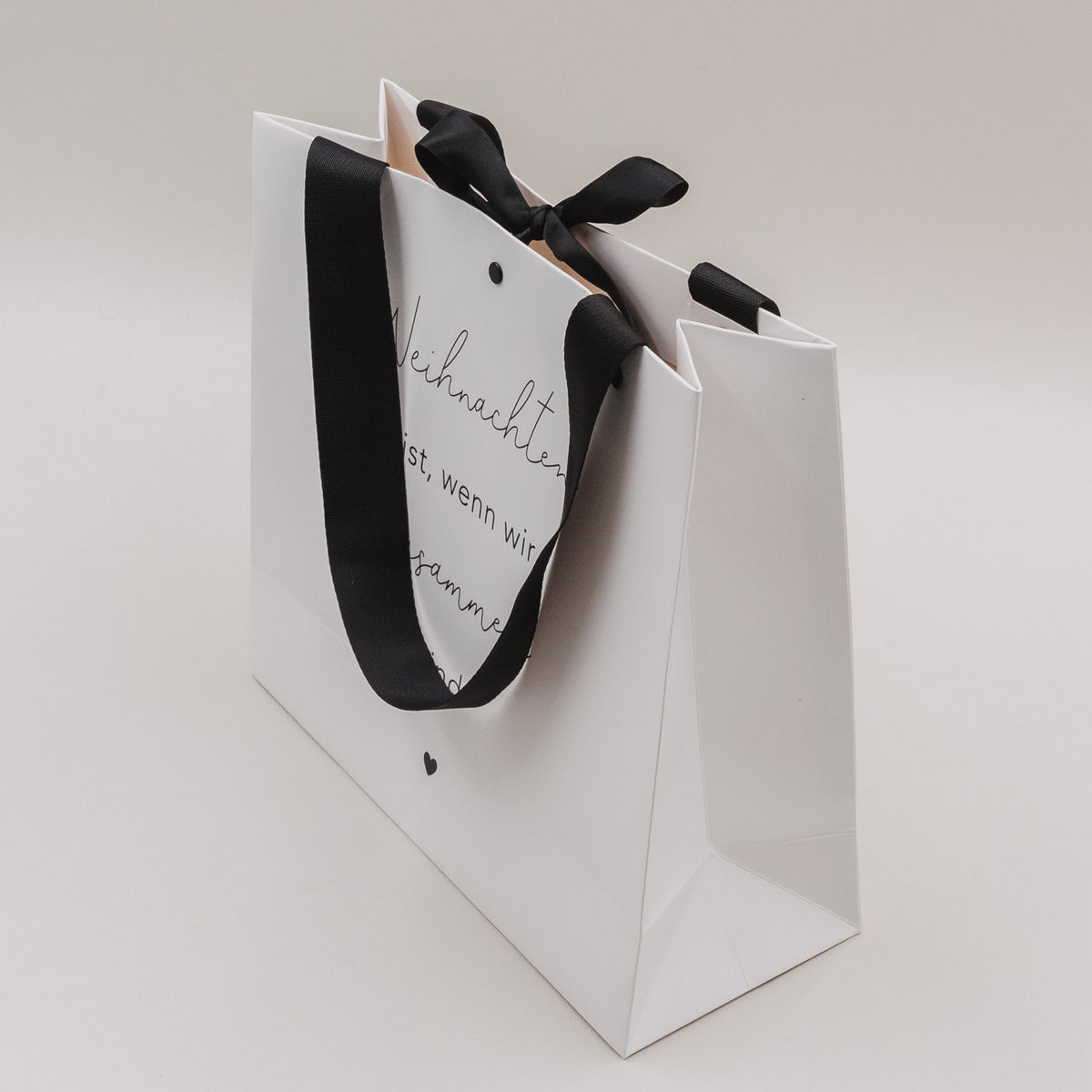Geschenktüte Weihnachten ist - Medium