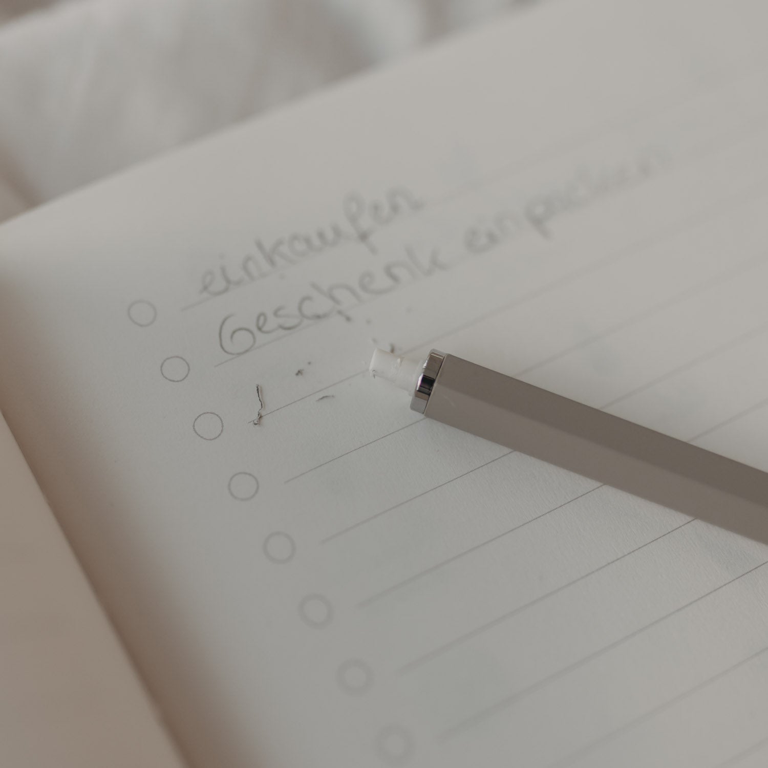 Druckbleistift Grau