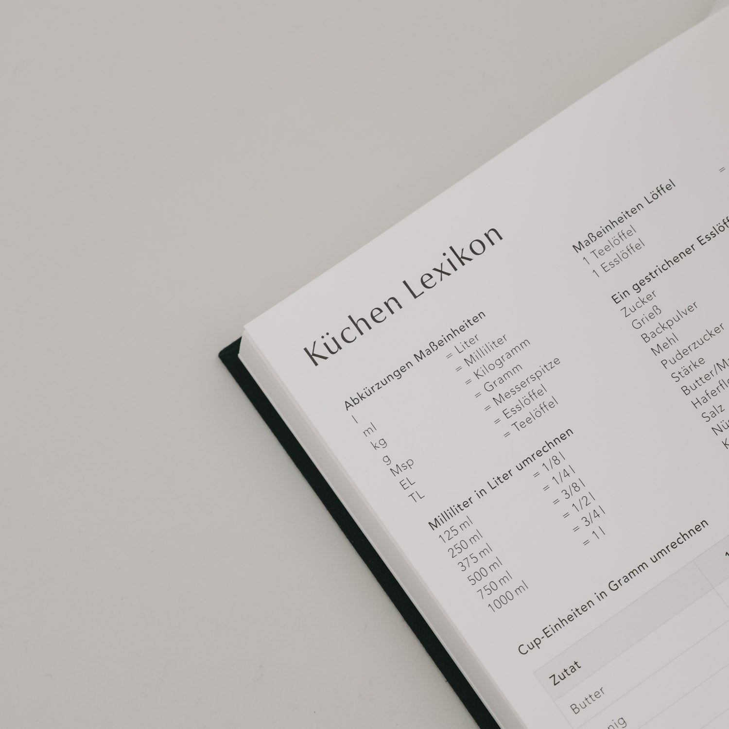 Rezeptbuch Wichtigste Zutat